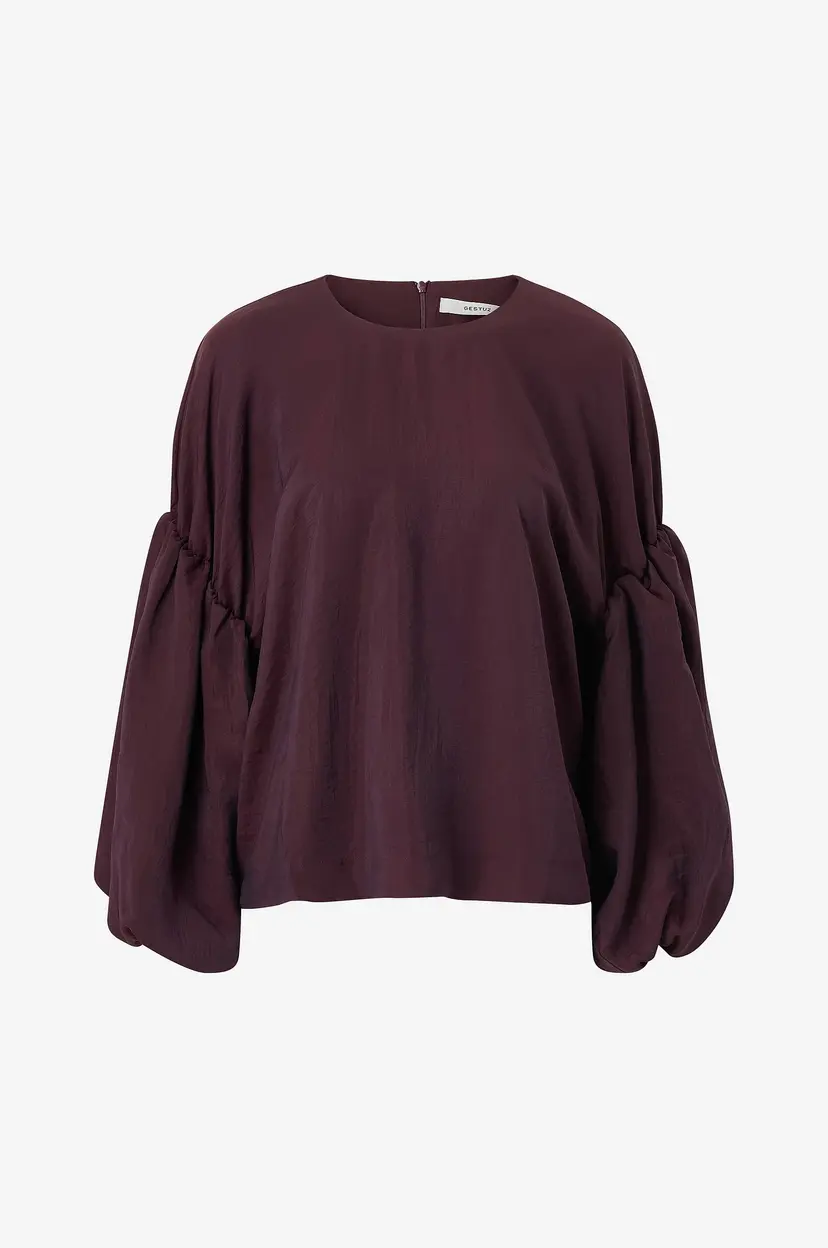 Gestuz Bluse gzMalloon Blouse - Rød