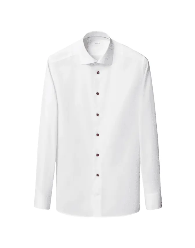 ETON Plum Effect Signature Twill Shirt