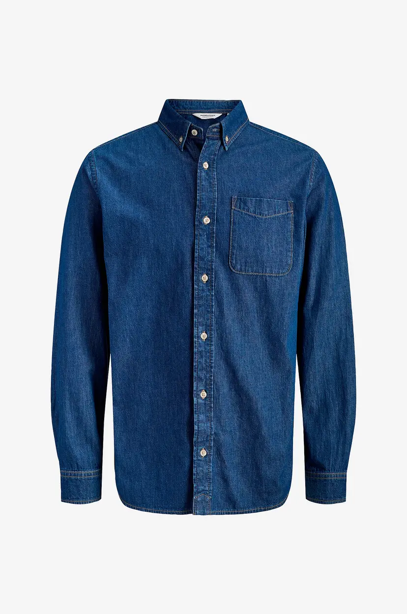 Jack & Jones Denimskjorte jjeBrook jjOxford - Blå