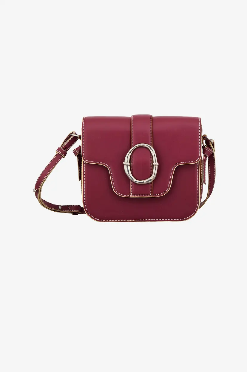 Becksöndergaard Vesken Glossy Iris Buckle Bag - Rød