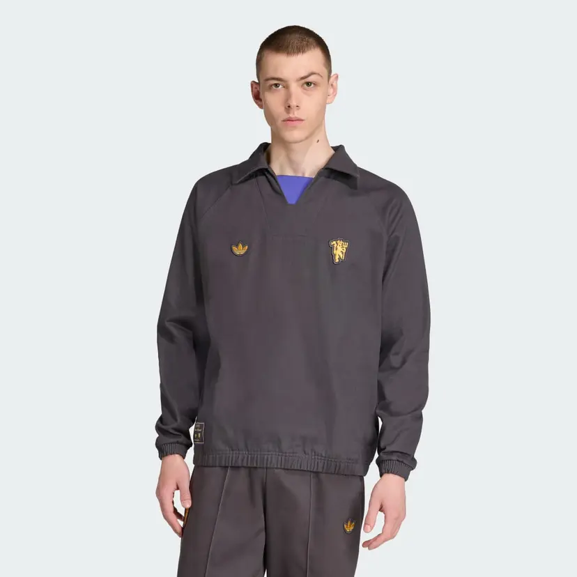 Adidas Manchester United Terrace Icons Drill Overdel