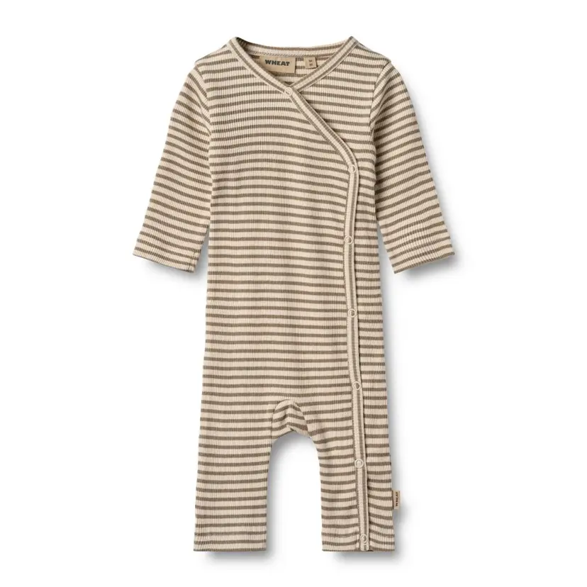 Wheat Wheat, Wrapsuit Everest Baby, Stone Stripe