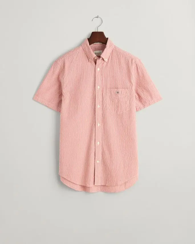 Gant REG SEERSUCKER STRIPE SS SHIRT