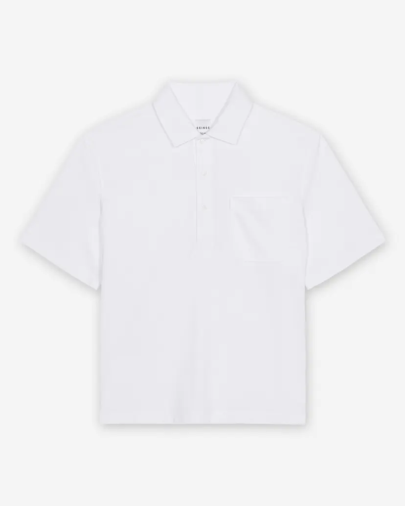 Seinse Seinse PE3238SS White Polo shirt