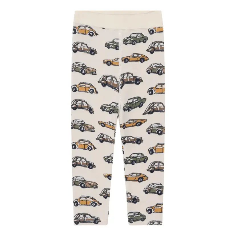 Hust and Claire Hust and Claire Liro Cars Leggings Merinoull French Oak (98 /3 år)