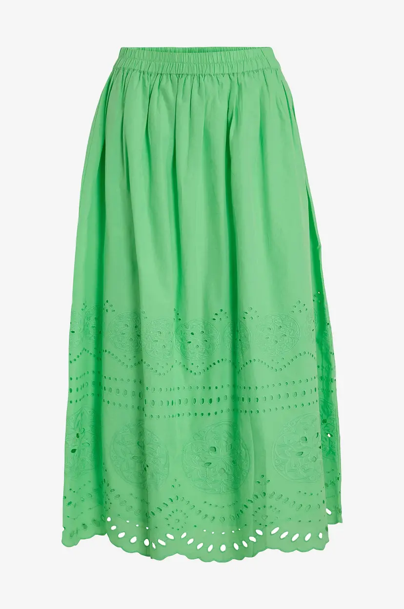 Vila Skjørt viMette HW Midi Skirt - Grønn