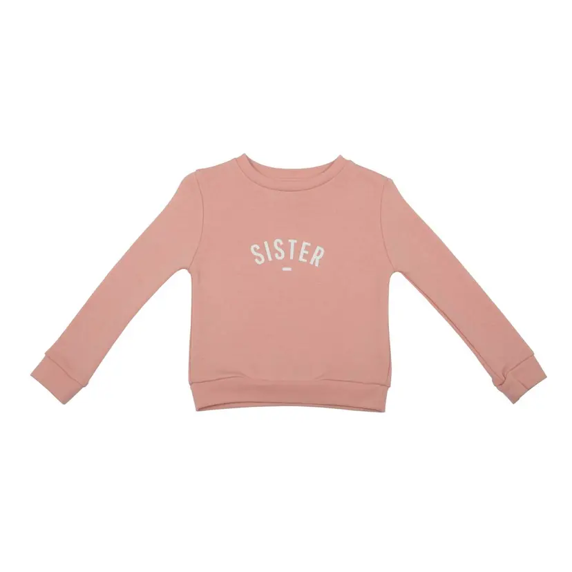 Bob & Blossom Bob & Blossom Sister Genser Blush Pink (116 / 6 år)