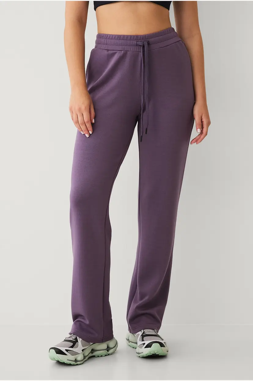 Ellos STUDIO Sweatpants Tech Sweatpants Straight - Lilla