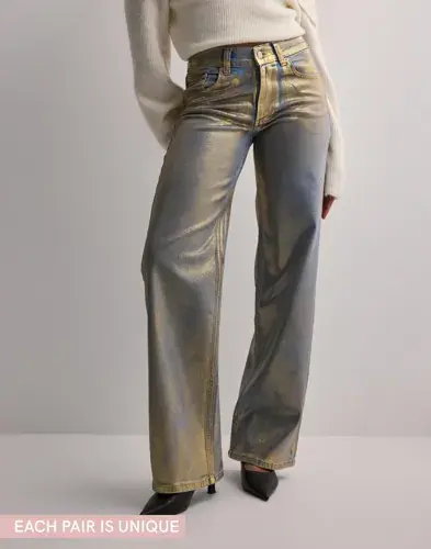 Nelly Nelly - Gull - Loose Golden Jeans
