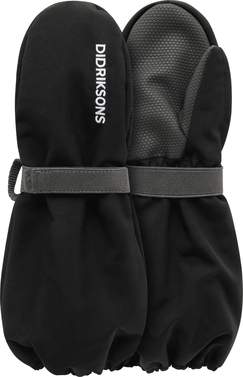 Didriksons Didriksons Kids' Biggles Mittens Black
