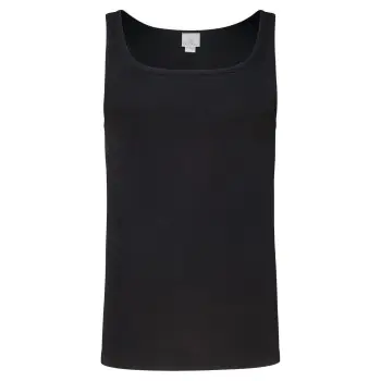 Jockey Jockey Cotton A-Shirt Svart bomull Large Herre