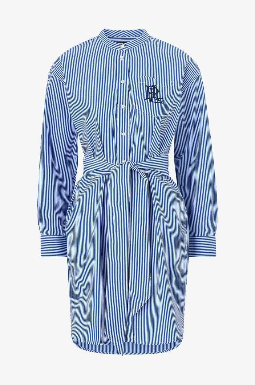 Lauren Ralph Lauren Kjole Y/D 70s Broadcloth-dress - Flerfarget
