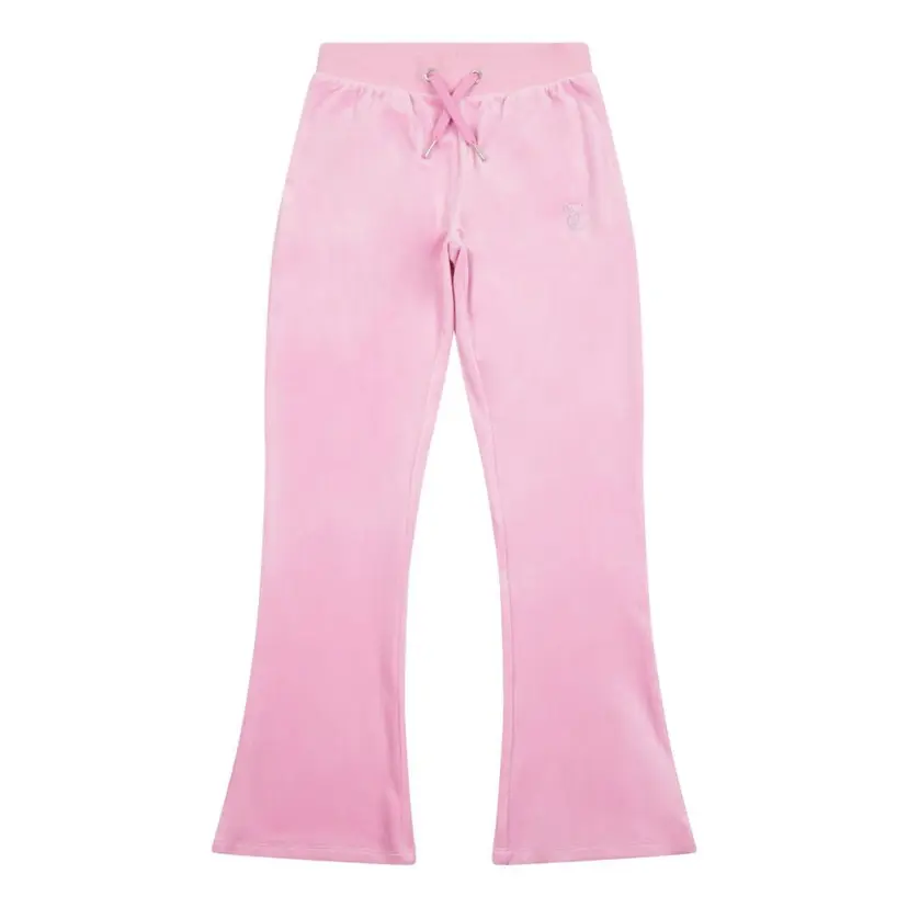 Juicy Couture Juicy Couture - Bukse Velour Diamante Bootcut Jogger Pinky Lilac