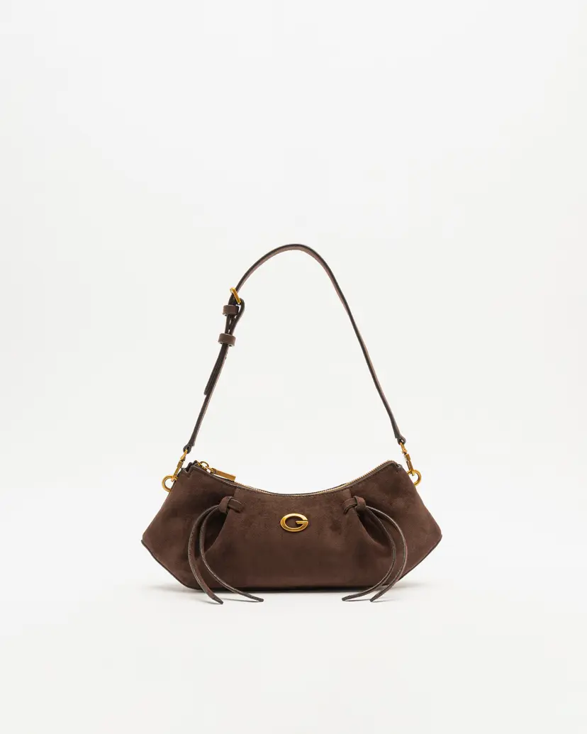 Guess Guess Allegra Shoulder Bag Brown Shoulder bag