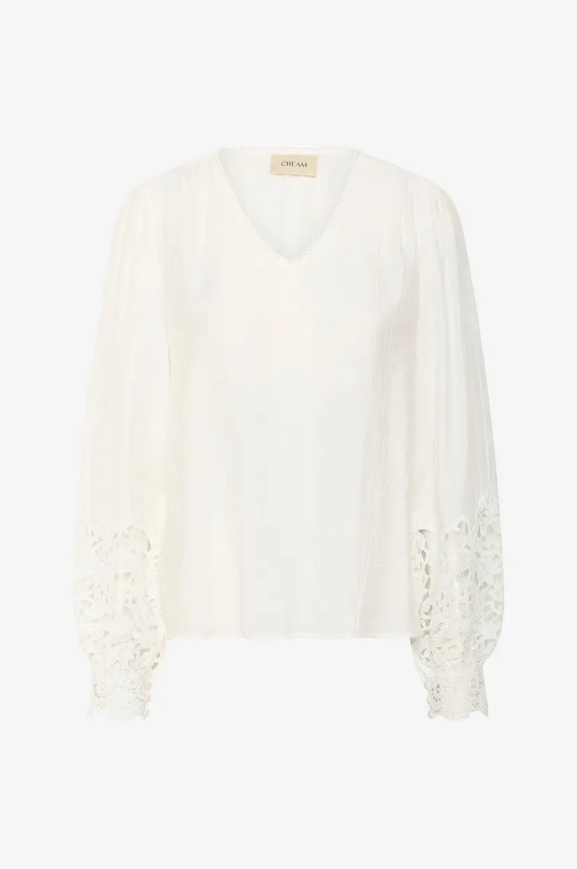 Cream Bluse crTina - Hvit