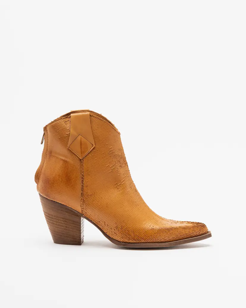 PROF PROF MIMMA Camel Ankle Boots