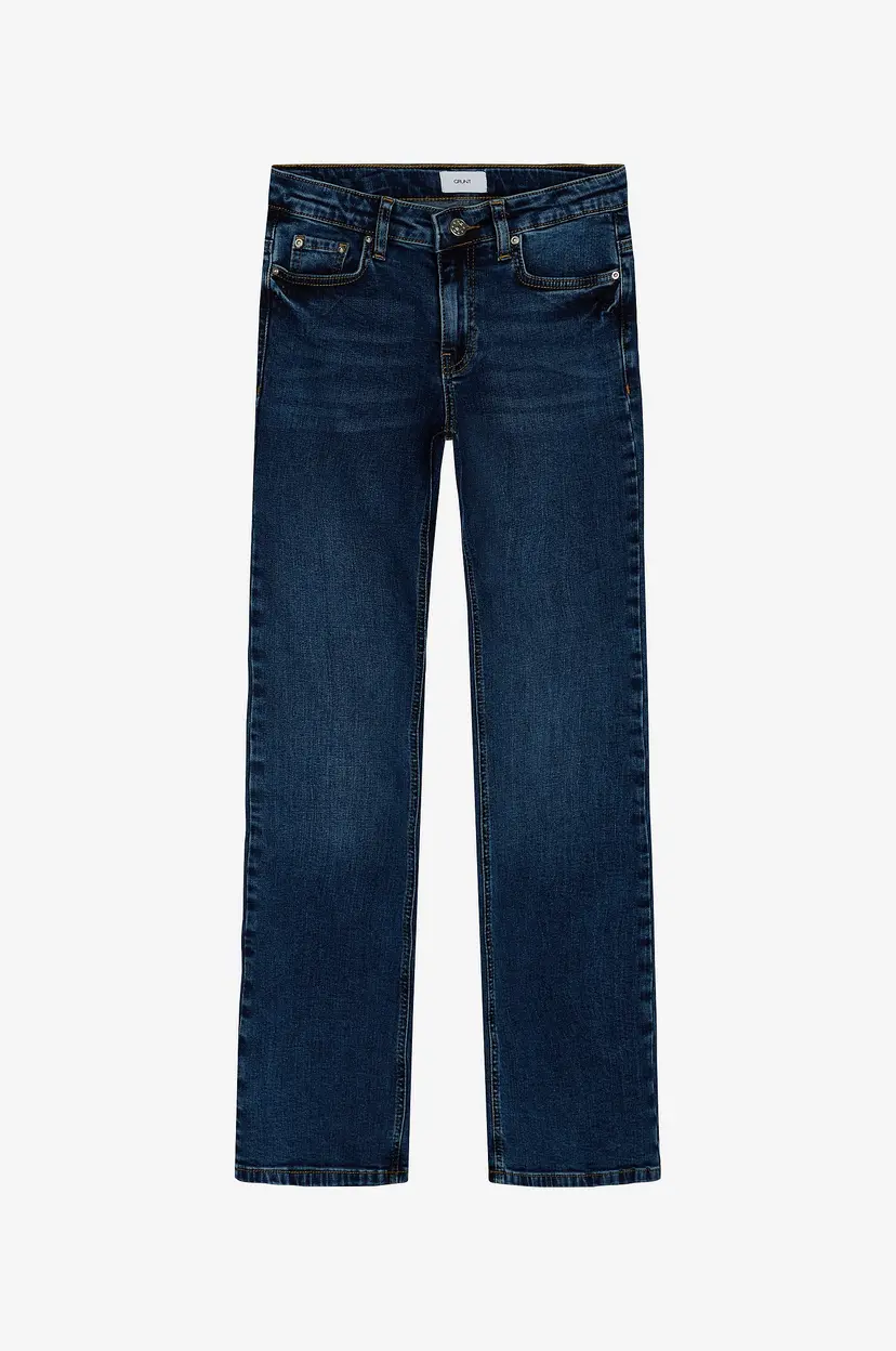 Grunt Jeans Texas Low Flare Blue - Blå