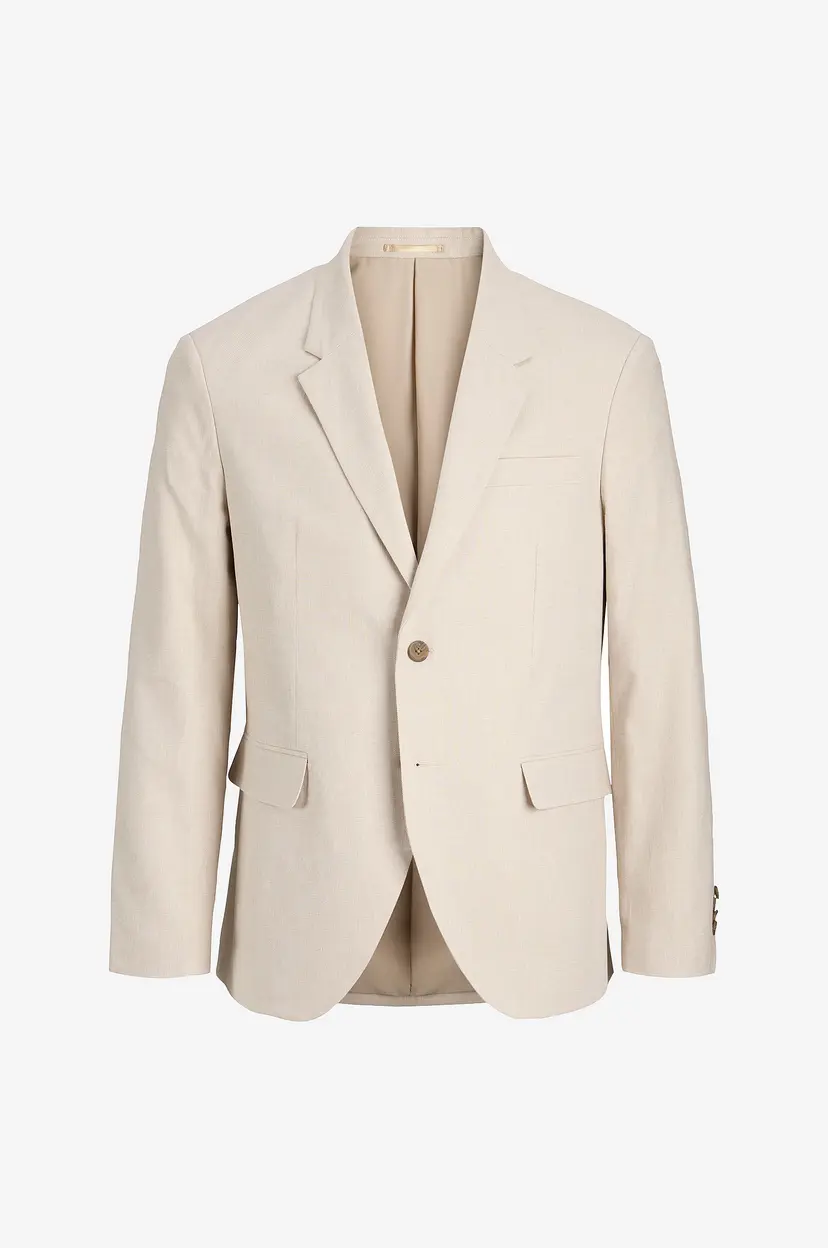 Jack & Jones Blazer jprMartin Summer Blz Linen Blend NO - Beige
