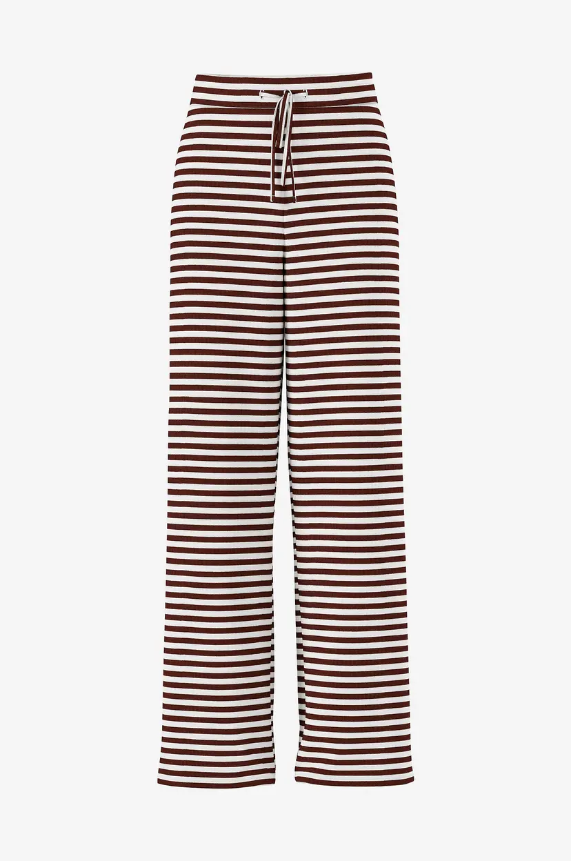 Pieces Bukser pcLaya MW Wide Pants Jrs - Rød