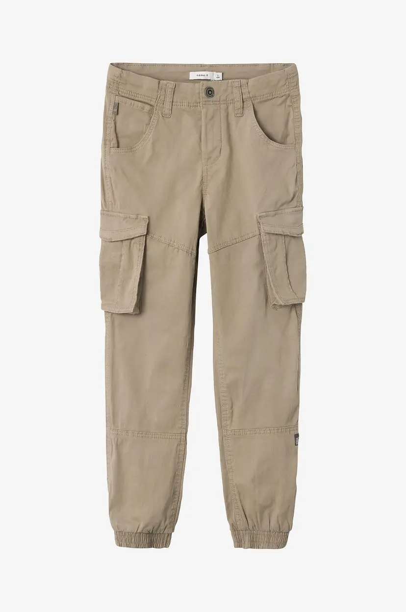 NAME IT Cargobukser nitBambgo Reg/R Twi CA Pant - Beige