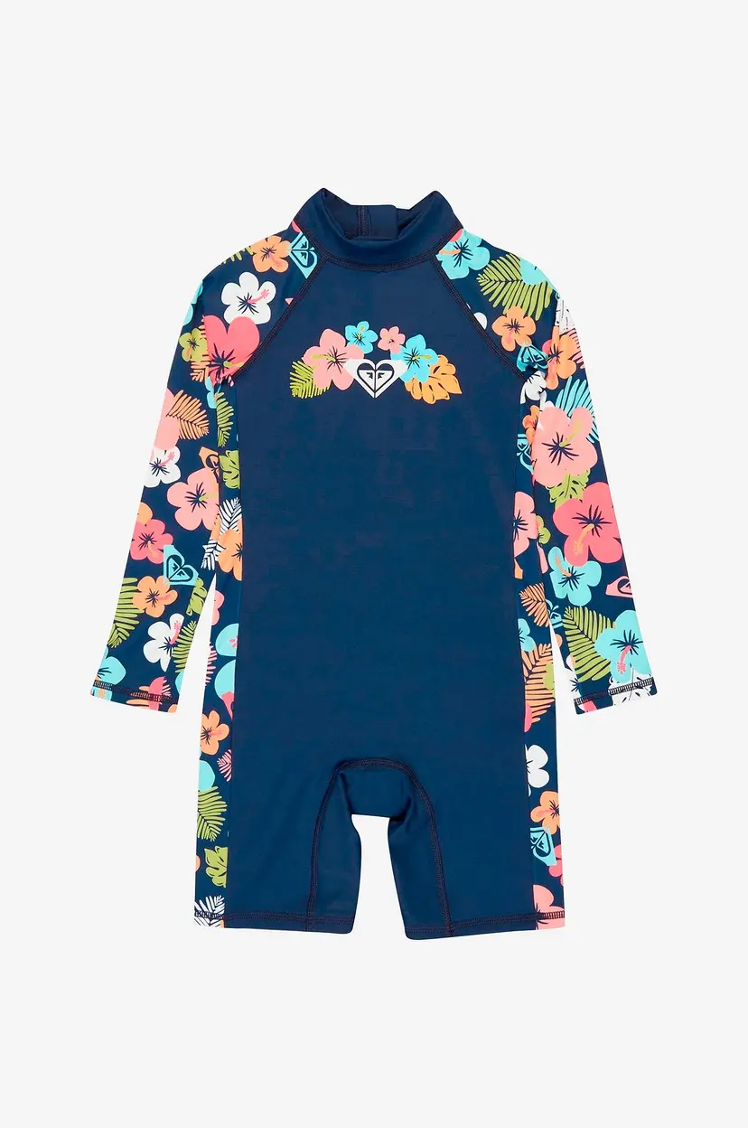Roxy Badedrakt Morning Flower Springsuit - Blå
