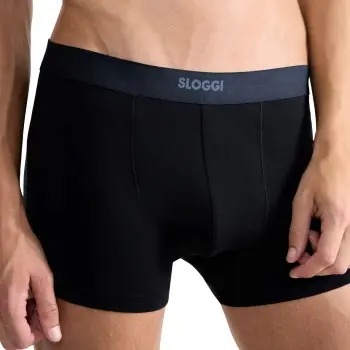 Sloggi Sloggi 2P Men Ever Ease Shorts Svart bomull Large Herre