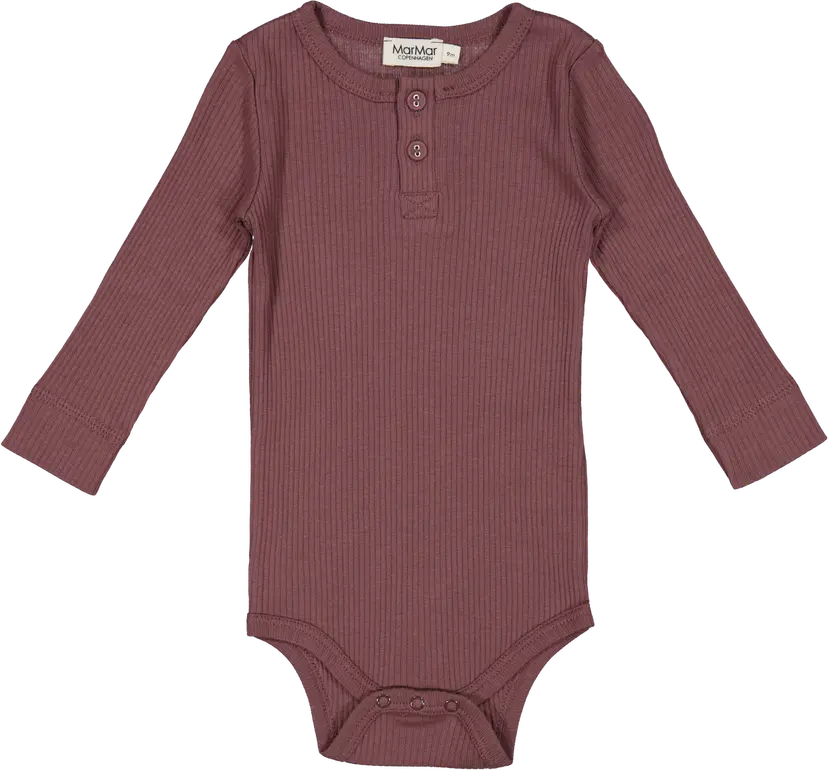 Marmar Copenhagen MarMar Modal Body LS  Mahogany (68 / 6 mnd)