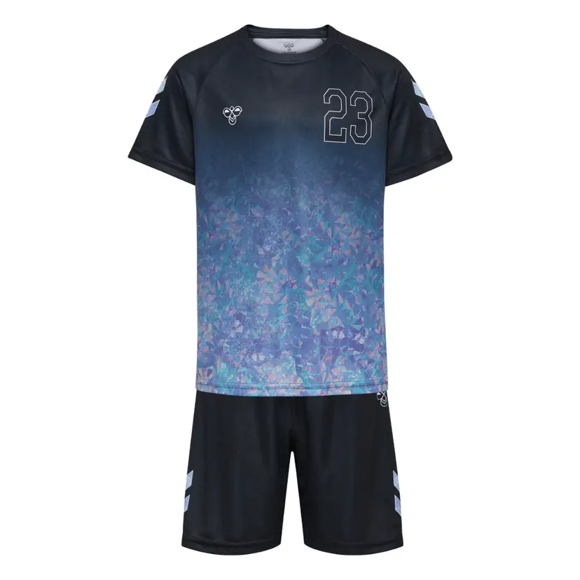 Hummel Barn Hummel - Fotballdrakt 2-delt Shimmer Black