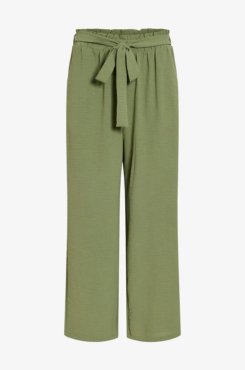 Vila Culottebukse viJosa HW Belted - Grønn