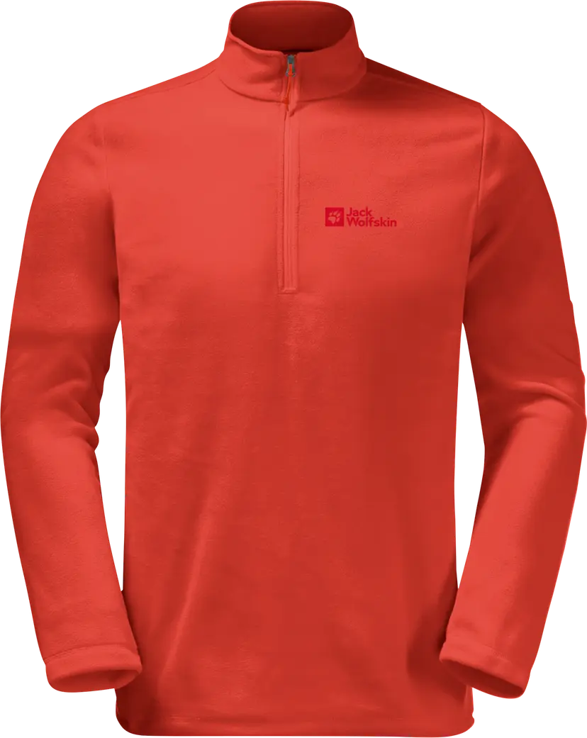 Jack Wolfskin Jack Wolfskin Men's Taunus Halfzip Strong Red