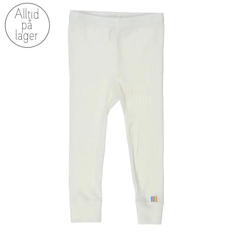 Joha Leggings i ull Off-white