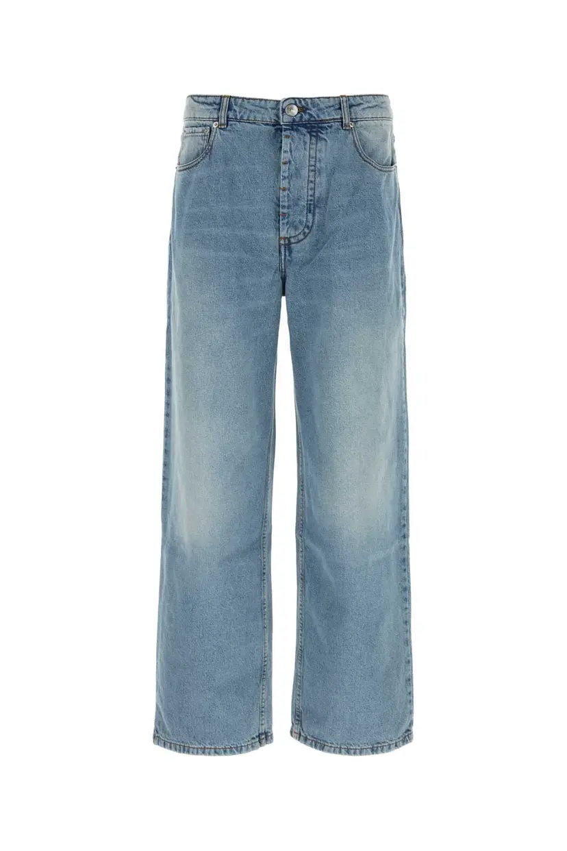 Ami Paris Ami Paris Wide leg – Blå