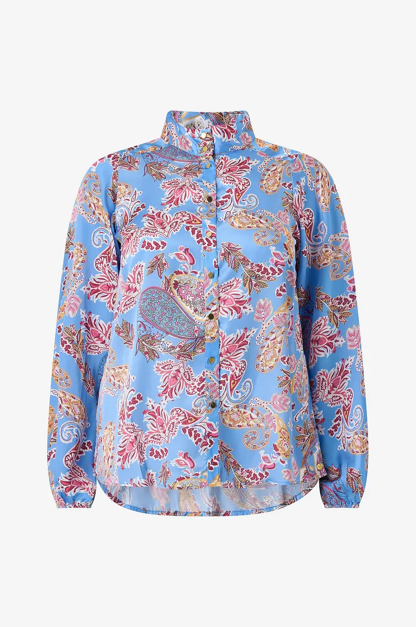 ZOEY Bluse Raya - Blå