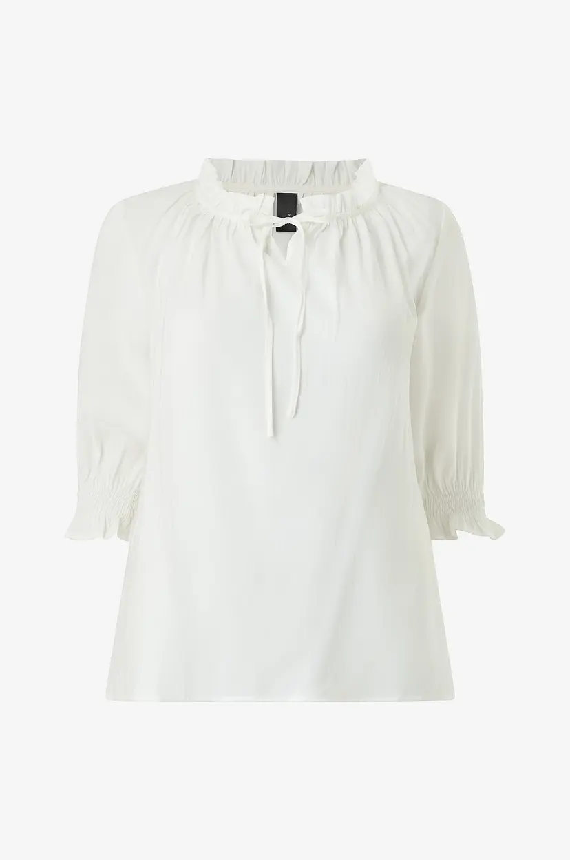 Adia Bluse adFlorry - Hvit
