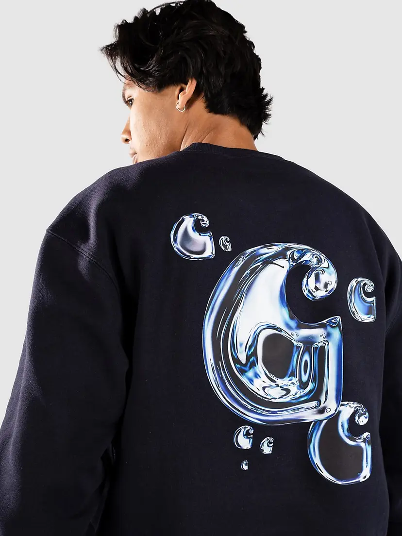 Carhartt Wip Carhartt WIP Solar Chrome Genser blå