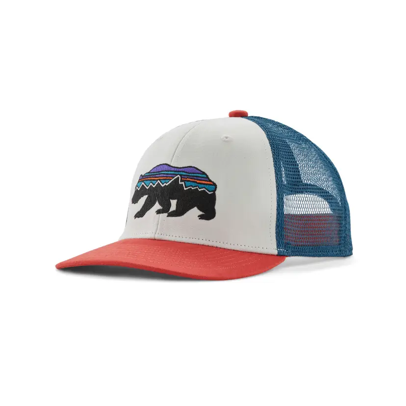 Patagonia Patagonia - Caps Trucker Hat Fitz Roy Bear: Birch White
