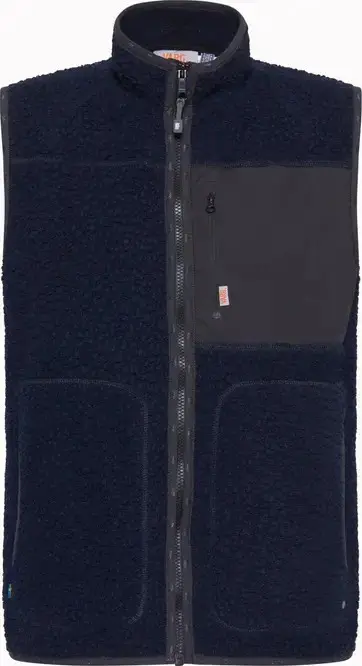 Varg Varg Men's Vargön Wool Vest Navy Blue