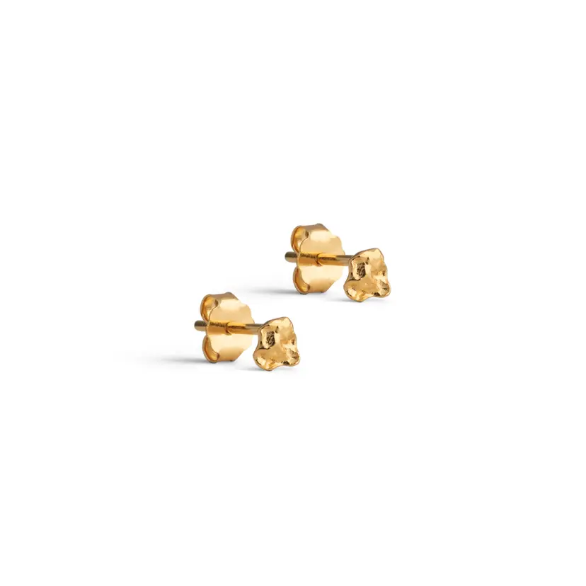 Enamel Enamel - Rio Mini Stud i forgyldt - E331GM