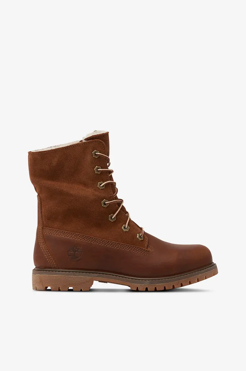 Timberland Støvler Authentics Teddy Fleece WP Fold-Down - Brun