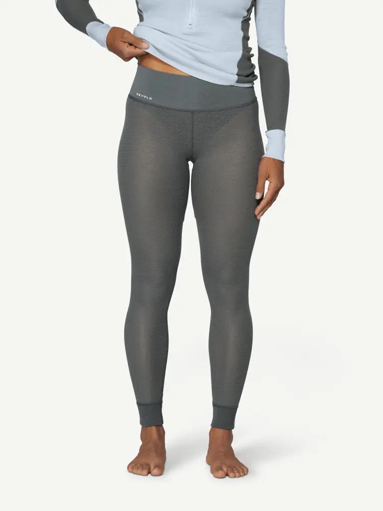 Devold Devold - Wool Mesh 190 Stilongs Dame - Large - Grå