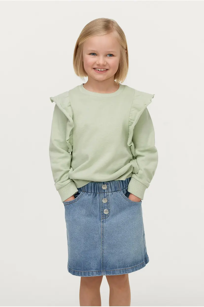 Ellos Collection Jeansskjørt Avery - Blå