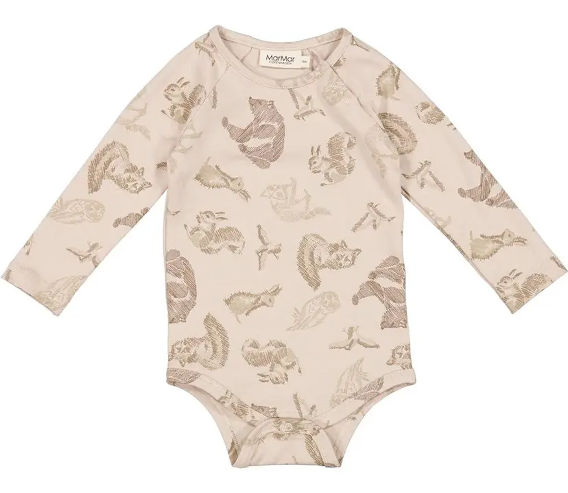 Marmar Copenhagen Marmar Bo Body Jersey Print Bear (68 / 6 mnd)
