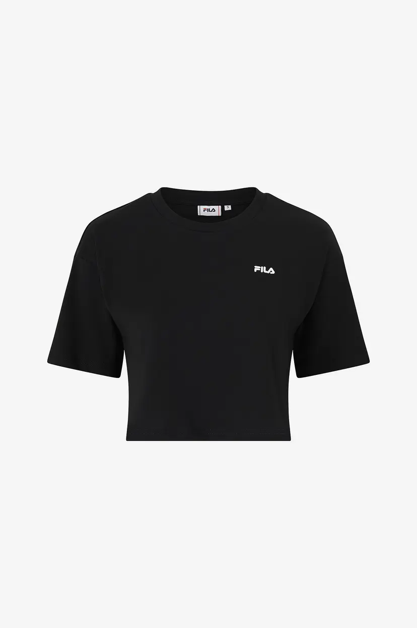 Fila T-skjorte Locri Loose Cropped Tee - Svart
