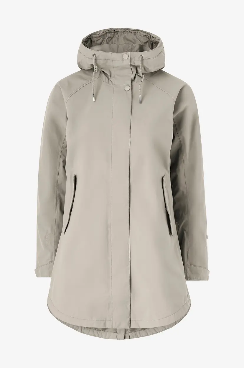 Helly Hansen Regnfrakk W Valentia 2.0 Raincoat - Beige