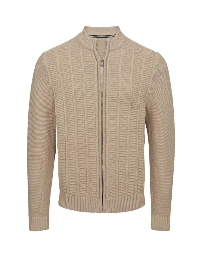Black Blue Mens cardigan regular fit