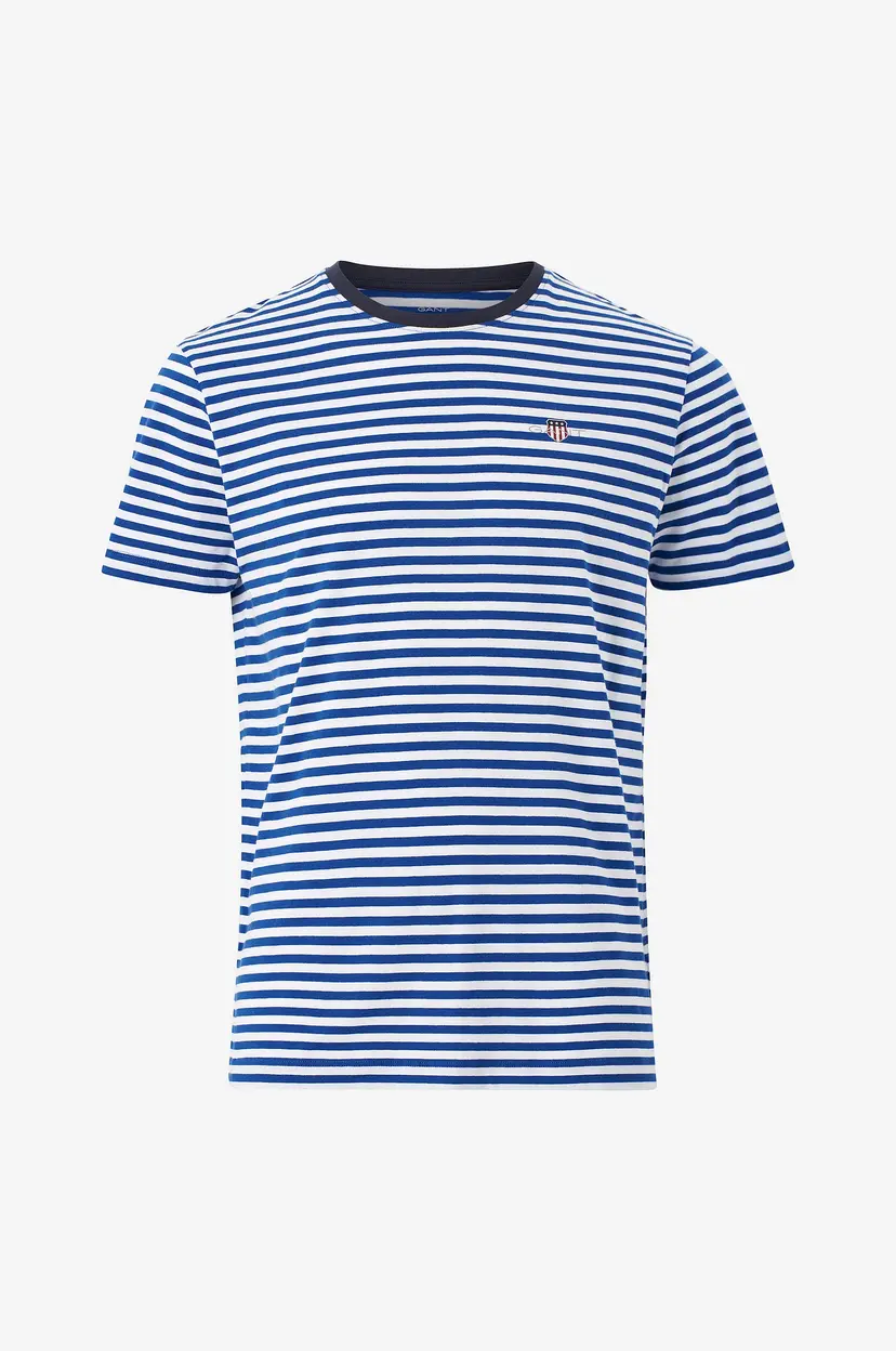 GANT Pysjamas t-skjorte Shield Stripe Pajama T-shirt - Blå