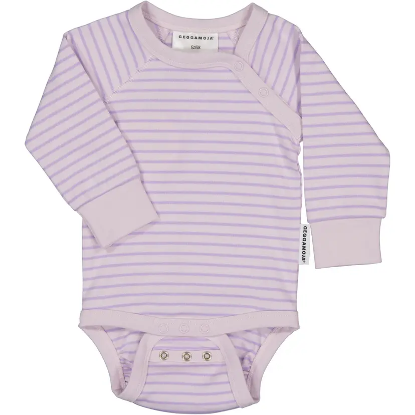Geggamoja Body lång arm Lila - 86/92
