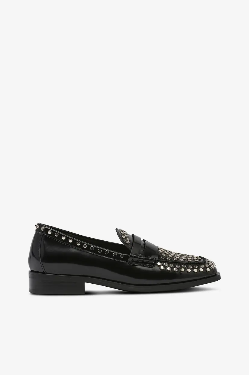 Sofie Schnoor Loafers Shoe Rivet - Svart
