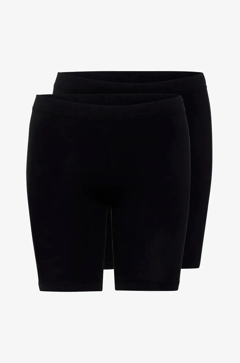 Vero Moda Sykkelbukse vmMaxi Biker Shorts 2-pk - Svart