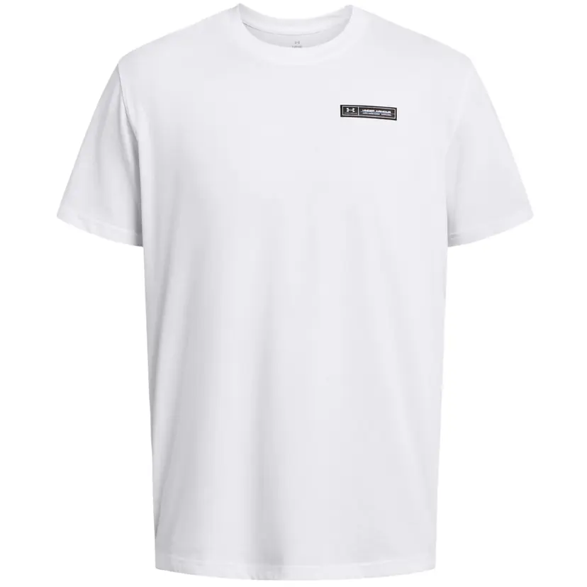 Under Armour Under Armour UA Heavyweight Armour Label SS White
